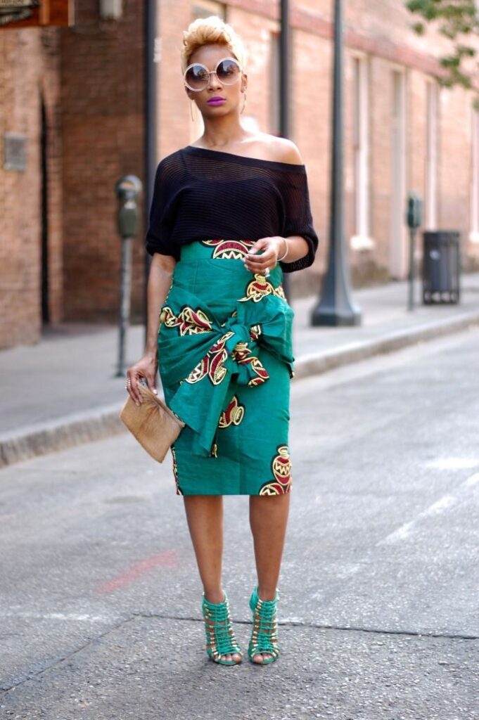 Ankara Skirt Styles 
