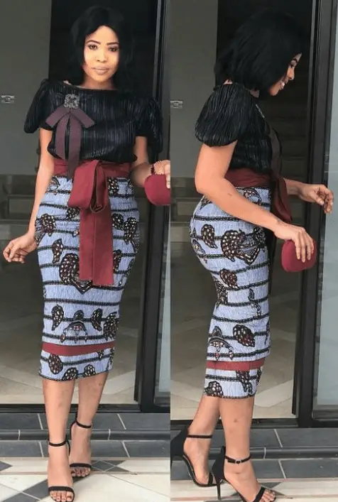 Ankara Skirt Styles 