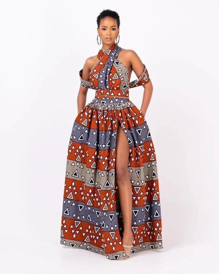 Gorgeous Classy Ankara Long Gowns For all African Ladies 
